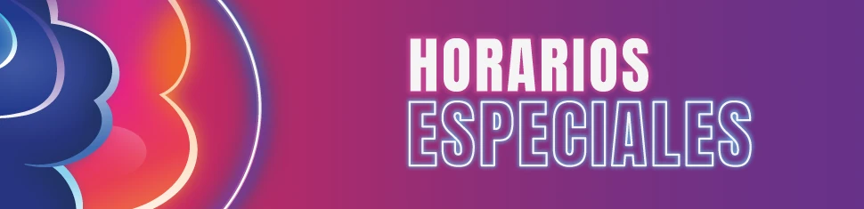 Horarios especiales de las Fiestas Agostinas 2026